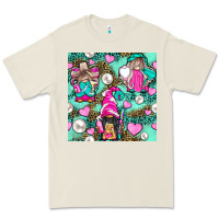 Bone Hairdresser Gnomes With Hearts And Pearls With Leopard Premium Tee - BundleAndBundleShop