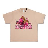Burro Breast Cancer survivor afro nails Urban Heavy Tee - NancyCooperArtShop