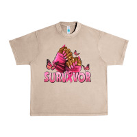 French Oak Breast Cancer survivor afro nails Urban Heavy Tee - NancyCooperArtShop