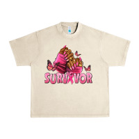 Sandshell Breast Cancer survivor afro nails Urban Heavy Tee - NancyCooperArtShop