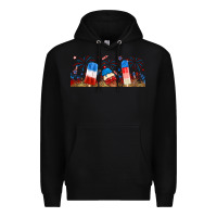 Black fourth of july popsicle Premium Hoodie - RanaPortraitStore