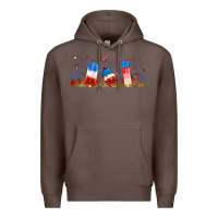 Coffee fourth of july popsicle Premium Hoodie - RanaPortraitStore