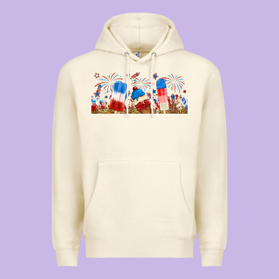 Fourth Of July Popsicle Premium Hoodie Designed By Ranaportraitstore
