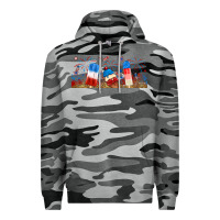 Slate Camo fourth of july popsicle Premium Hoodie - RanaPortraitStore