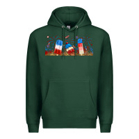 Sports Green fourth of july popsicle Premium Hoodie - RanaPortraitStore