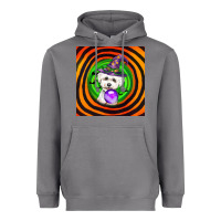 Storm halloween bichons frise dog Heavyweight Hoodie - LillyAllenDesigns