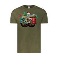 Vintage Olive Mexican Papa Vintage Tee - texasbilliewilder