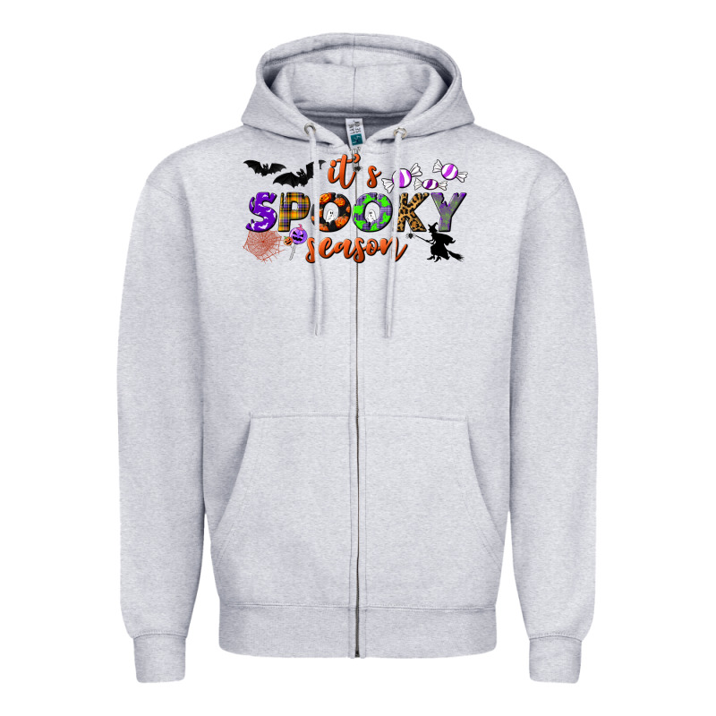 It's Spooky Season Zipper Hoodie by BundleAndBundleShop | Teevron