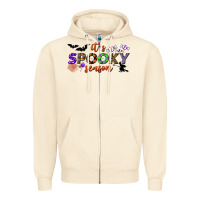 Sandshell it's spooky season Zipper Hoodie - BundleAndBundleShop