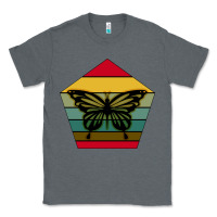 Charcoal Heather butterfly Classic Tee - Bettercallsaul