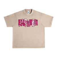 French Oak Fighter Breast Cancer Urban Heavy Tee - NancyCooperArtShop