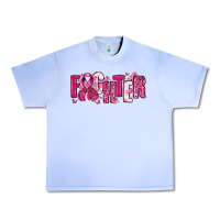 Grape Ice Fighter Breast Cancer Urban Heavy Tee - NancyCooperArtShop