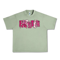 Oil Green Fighter Breast Cancer Urban Heavy Tee - NancyCooperArtShop