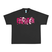 Pigment Black Fighter Breast Cancer Urban Heavy Tee - NancyCooperArtShop