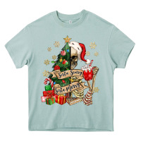 Arona sorta scary sorta merry skeleton christmas tree Heavy Core Tee - MaliasSmallBusiness