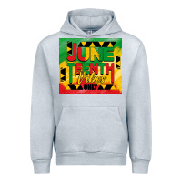 Heather Grey juneteenth vibes only tumbler Urban Hoodie - BarkalooDesign