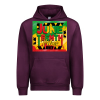 Mauve Wine juneteenth vibes only tumbler Urban Hoodie - BarkalooDesign
