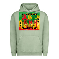 Pigment Oil Green juneteenth vibes only tumbler Urban Hoodie - BarkalooDesign