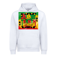White juneteenth vibes only tumbler Urban Hoodie - BarkalooDesign