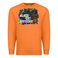 Carrot black cat apothecary Premium Sweatshirt - SublimationCraftShop