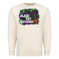 Sandshell black cat apothecary Premium Sweatshirt - SublimationCraftShop