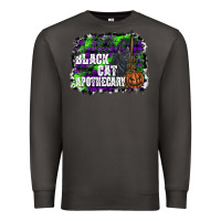 Smoke black cat apothecary Premium Sweatshirt - SublimationCraftShop