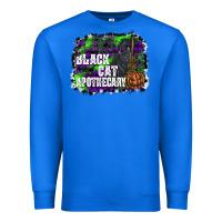 True Royal black cat apothecary Premium Sweatshirt - SublimationCraftShop