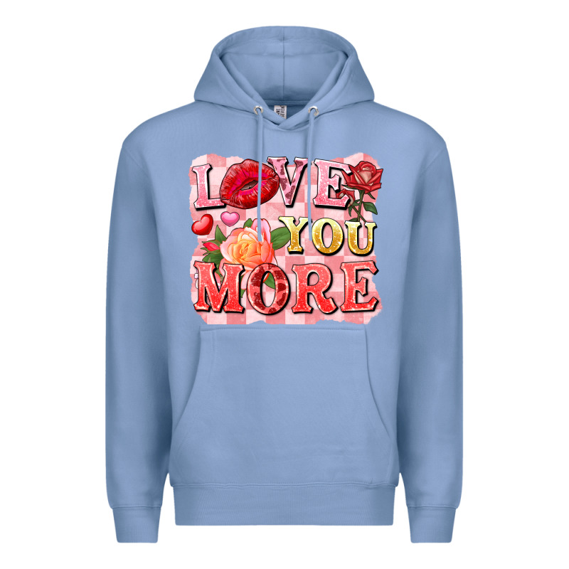 Love You More Premium Hoodie by FaDigitalArtStudio | Teevron