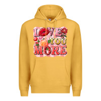 Mustard love you more Premium Hoodie - FaDigitalArtStudio