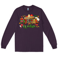 Plum cinco de mayo postal worker Long Sleeve Tee - CowGirlArtShop
