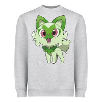 Heather Grey sprigatito classic . Heavyweight Sweatshirt - tuanDangUi