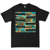 Black Hairdresser Parting Comb With Leopard And Glitter Seamless Pattern Bbs Premium Tee - BundleAndBundleShop
