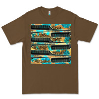 Cacao Hairdresser Parting Comb With Leopard And Glitter Seamless Pattern Bbs Premium Tee - BundleAndBundleShop