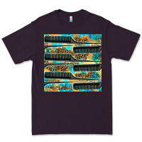 Plum Hairdresser Parting Comb With Leopard And Glitter Seamless Pattern Bbs Premium Tee - BundleAndBundleShop