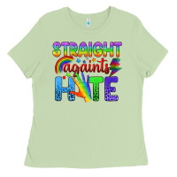 Matcha Straight Againts Hate Ladies Tee - BundleAndBundleShop