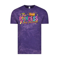 Cloud Purple the princess has arrived Vintage Tee - NancyCooperArtShop