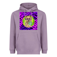 Lavender Halloween Cairn Terrier Dog Heavyweight Hoodie - LillyAllenDesigns