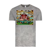 Cloud Rock farm animals red barn tumbler 20oz Vintage Tee - Jasminsmagicworld