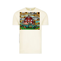 Vintage Arctic farm animals red barn tumbler 20oz Vintage Tee - Jasminsmagicworld