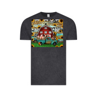 Vintage Black farm animals red barn tumbler 20oz Vintage Tee - Jasminsmagicworld