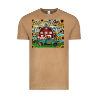Vintage Camel farm animals red barn tumbler 20oz Vintage Tee - Jasminsmagicworld