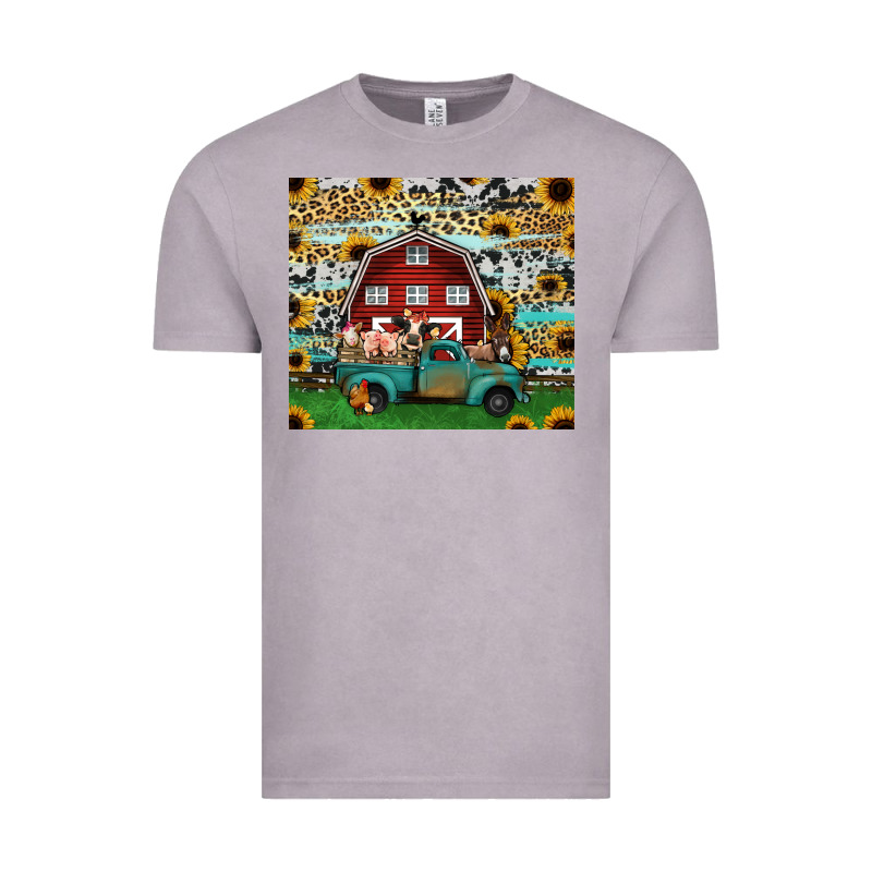 Farm Animals Red Barn Tumbler 20oz Vintage Tee by Jasminsmagicworld | Teevron