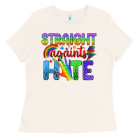 Bone Straight Againts Hate Ladies Tee - BundleAndBundleShop
