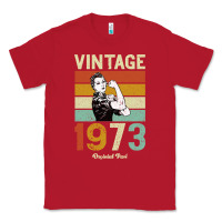 Red Vintage 1973 Orginial Parts Classic Tee - Bettercallsaul