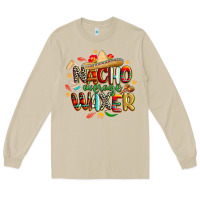 Mushroom cinco de mayo nacho average waxer Long Sleeve Tee - CowGirlArtShop