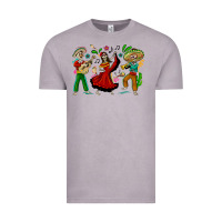 Vintage Zinc Mexican Skeletons Vintage Tee - texasbilliewilder