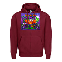 Burgundy i care for the cutest pumpkins in the patch tumbler Zipper Hoodie - BundleAndBundleShop