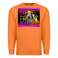 Carrot eat drink and be scary cow Premium Sweatshirt - LillyAllenDesigns