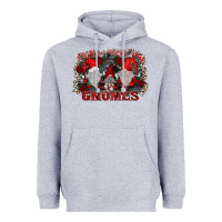 Heather Grey chillin with my gnomies Heavyweight Hoodie - SublimationCraftShop