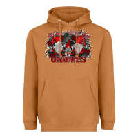 Meerkat chillin with my gnomies Heavyweight Hoodie - SublimationCraftShop